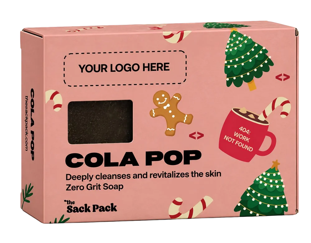 Розова коледна опаковка Cola Pop